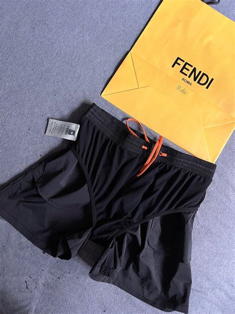 fendi swimtrunks|water reactive swim trunks.